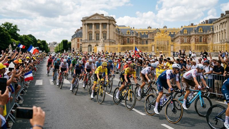 Tour de France 2025 : les coureurs passent près du Château de Versailles, voici où les voir