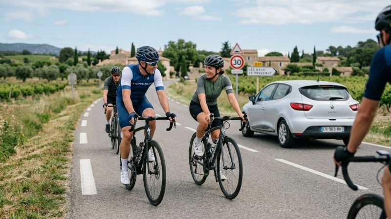 Cyclistes côte à côte : que dit la loi ?