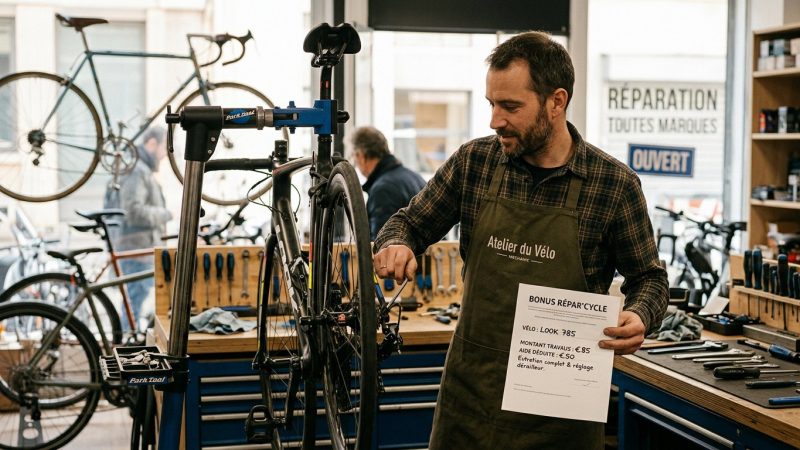 Tout savoir sur le Bonus Répar’Cycle pour entretenir votre vélo