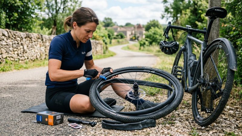 Comment remplacer un pneu de vélo soi-même?