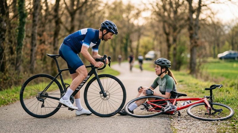 Responsabilité en cas d’accident entre cyclistes : que dit la loi ?