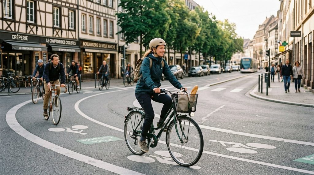 Baromètre vélo 2025 : top des villes françaises où il fait bon faire du vélo