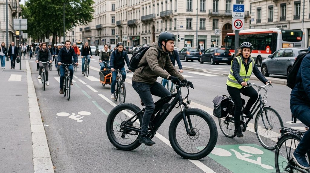 Pistes cyclables envahies : les fat bikes débridés perturbent la circulation et poussent la loi à évoluer