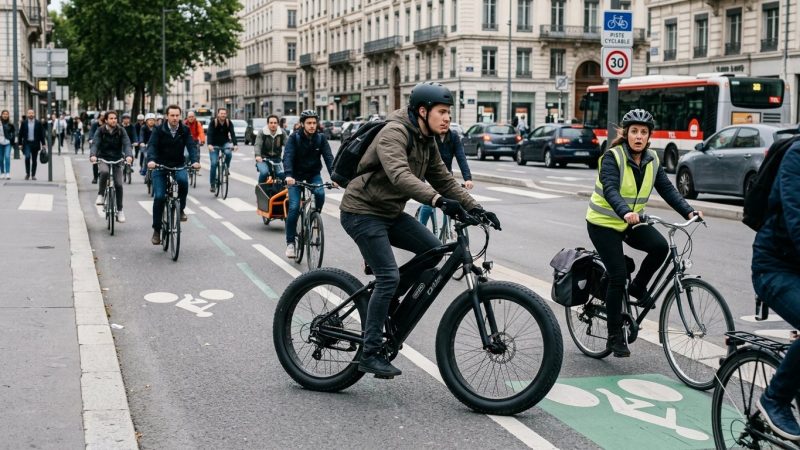 Pistes cyclables envahies : les fat bikes débridés perturbent la circulation et poussent la loi à évoluer
