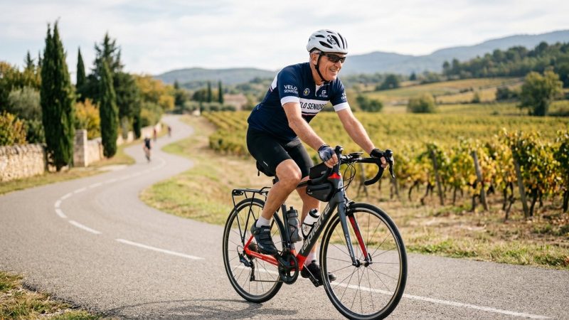 Vélo de route pour les seniors : comment bien le choisir et où rouler en toute sécurité