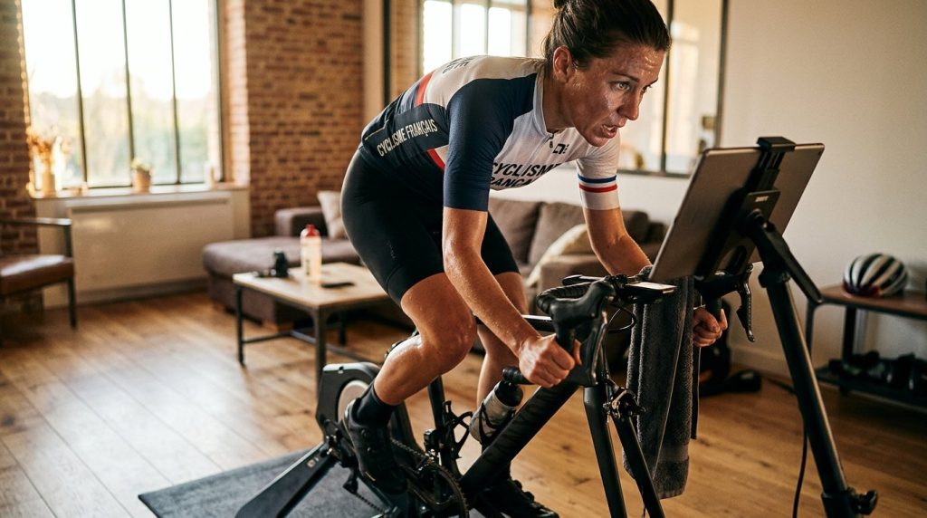 Vélo d'appartement: les conseils essentiels pour s'entrainer et les accessoires utiles.